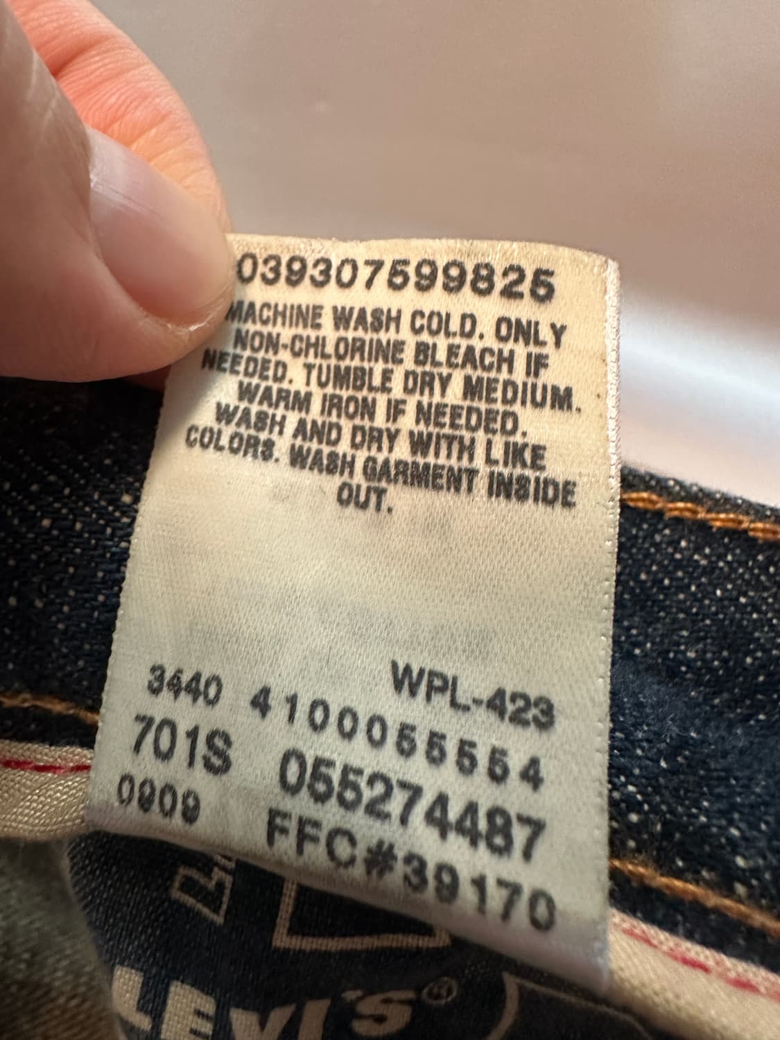 Levis 527  Low Boot Cut / W36 L32 상품이미지8