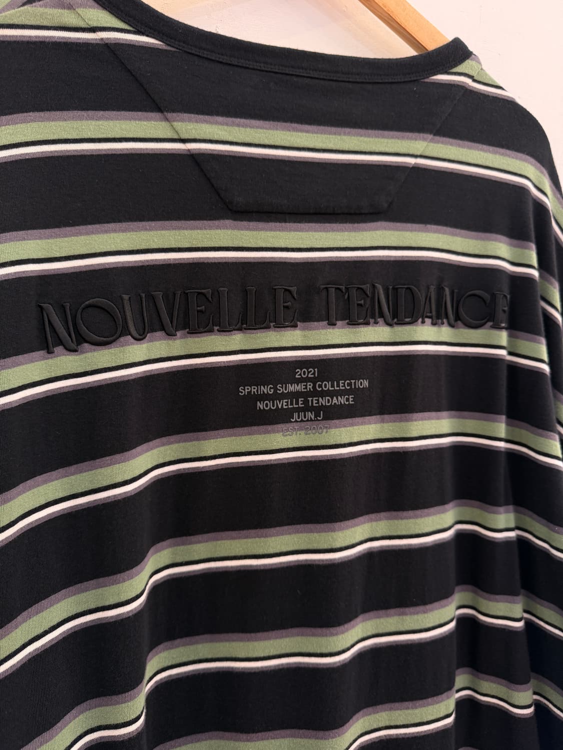 준지 스트라이프 롱슬리브 티셔츠 상품이미지2