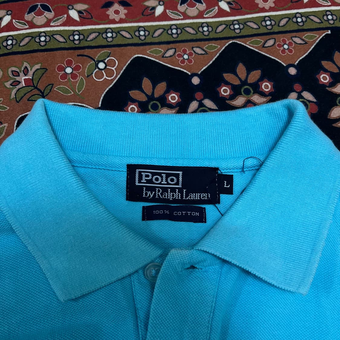 폴로 랄프로렌 PK 긴팔 카라티 라이트 블루 L/100 상품이미지6