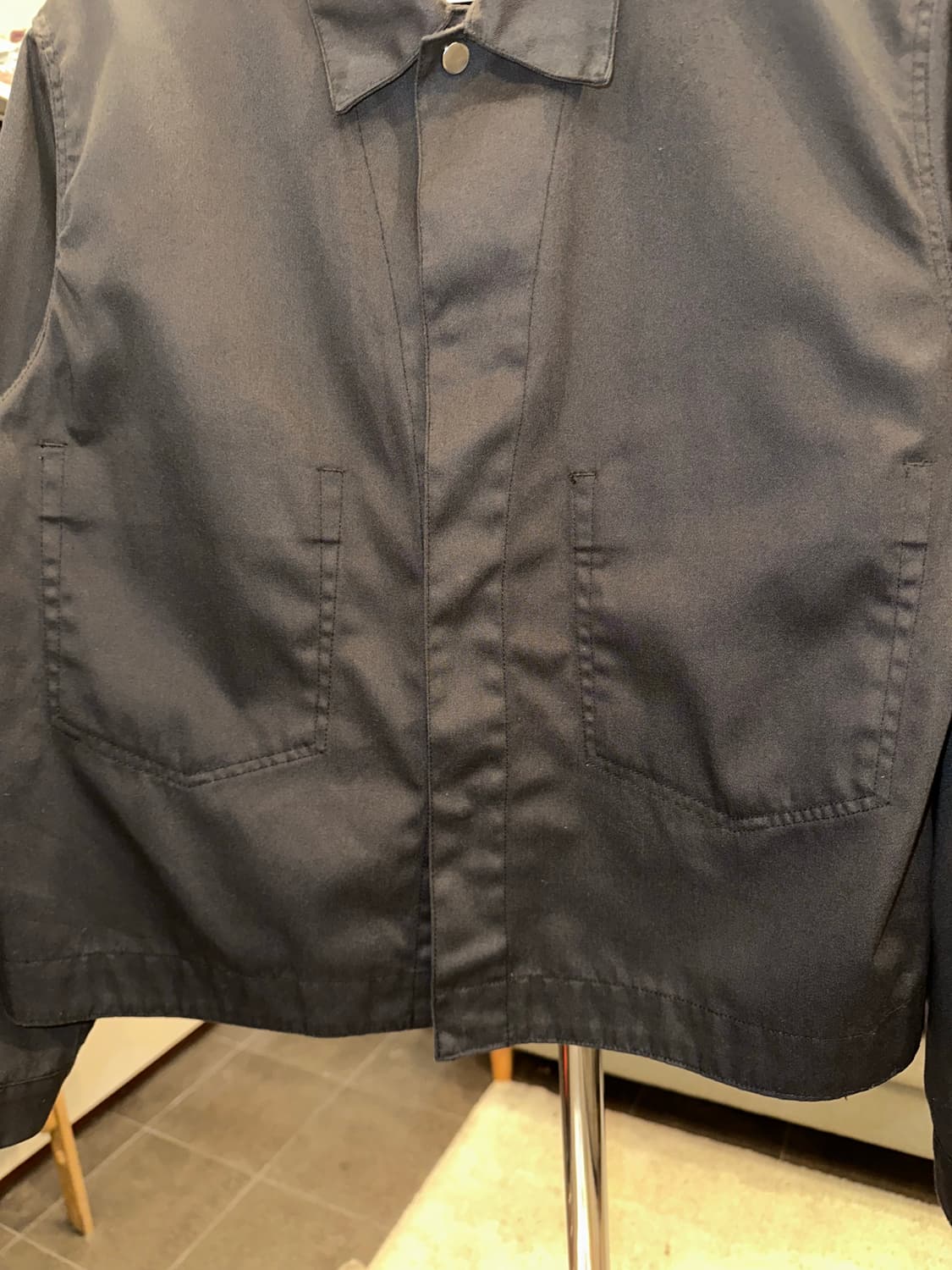 Bukht black stitch pocket short jacket 상품이미지6