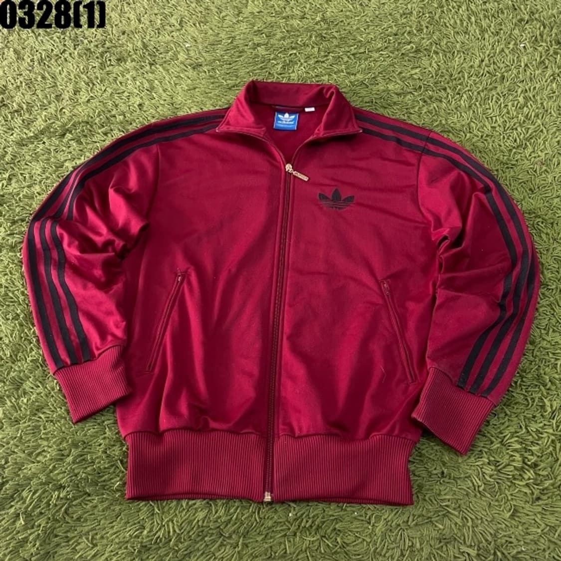 아디다스 파이어버드 져지집업 버건디 상품이미지1