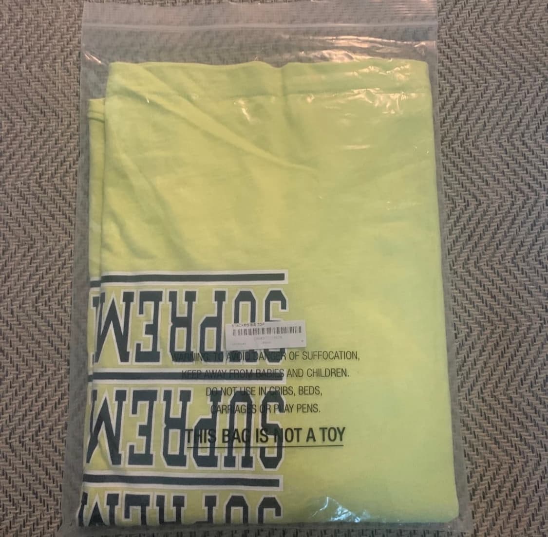SS18 STACKED L/S TOP 슈프림 롱 슬리브 티셔츠 상품이미지2