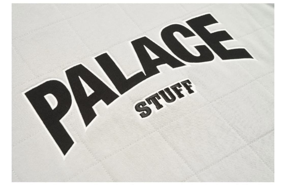 (중고/XL) palace p stuff crew grey XL 상품이미지2