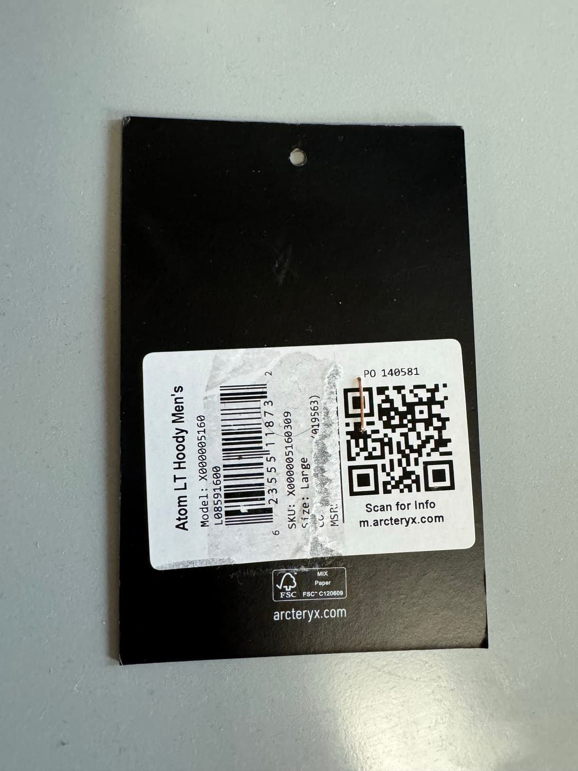 아크테릭스 아톰 LT 솔레스 L  상품이미지7