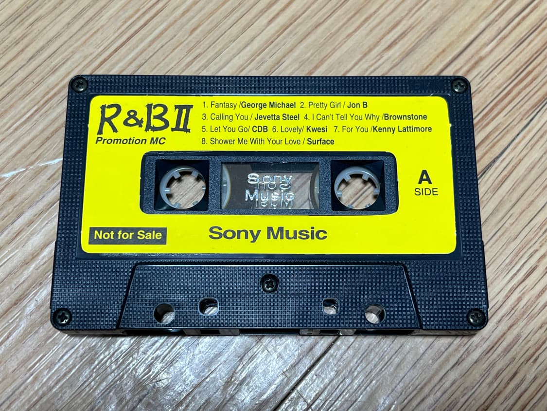 R&B 희귀 카세트 테이프 상품이미지1