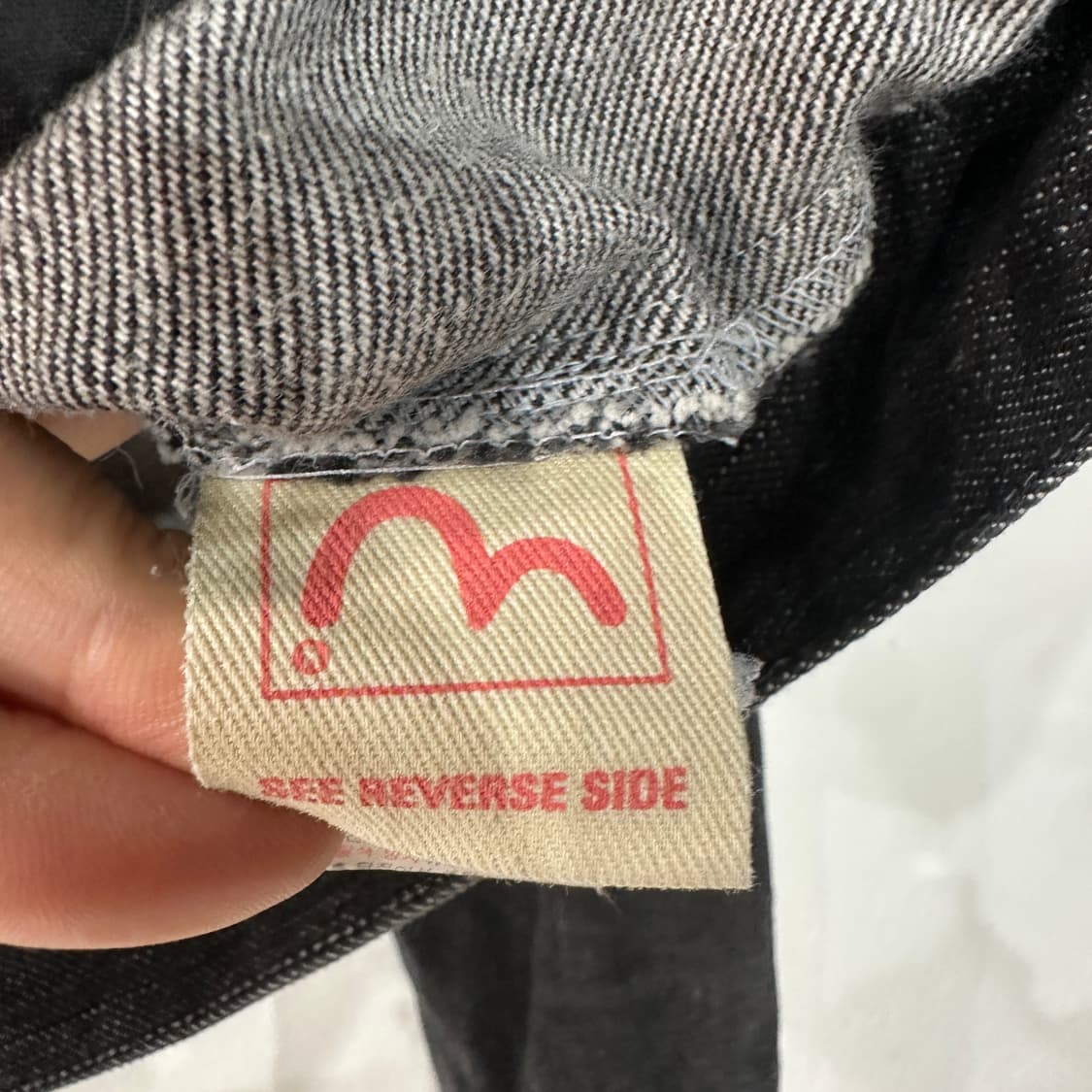 에비수 데님 청자켓 여성 상품이미지5