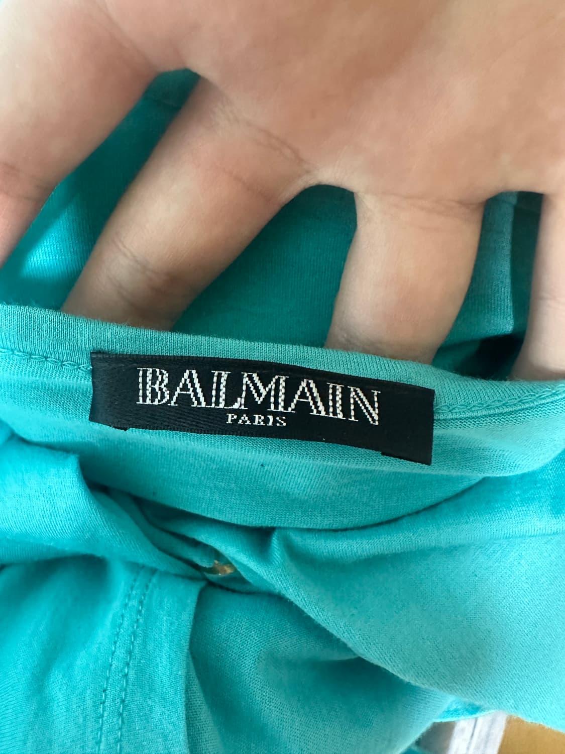 Balmain Paris Tank Top Mint 38 상품이미지5