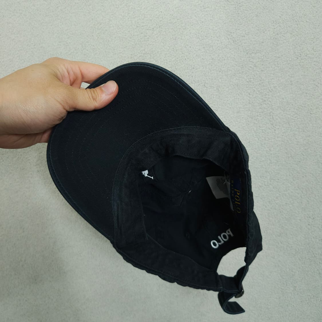 폴로 랄프 로렌 볼캡 블랙 상품이미지5