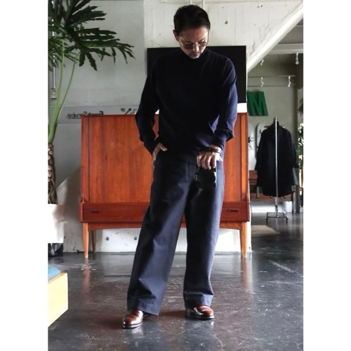 [2]아프레쎄 캐나다군 모터사이클 몰스킨 트라우저 상품이미지2