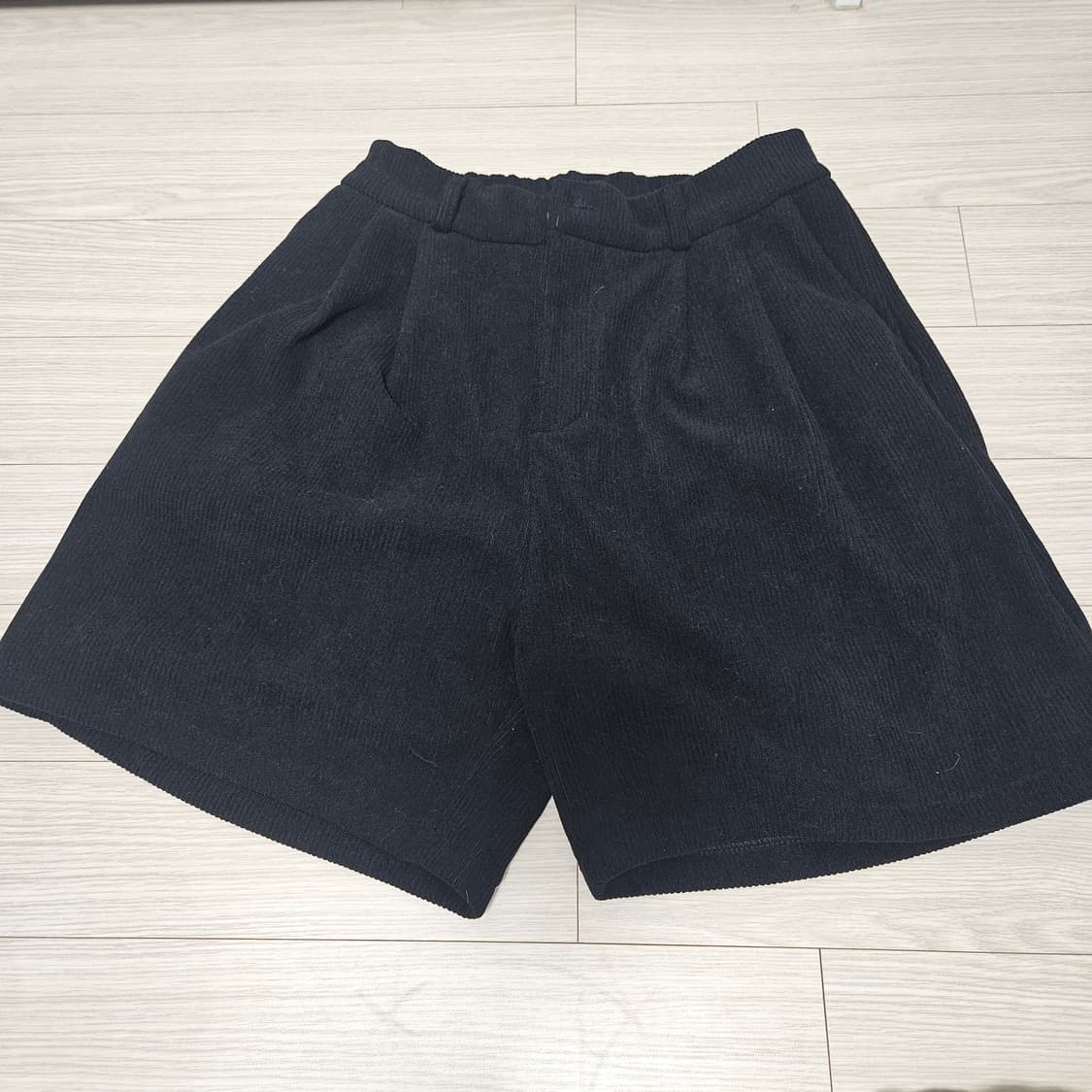 코듀로이 기모 반바지 상품이미지1