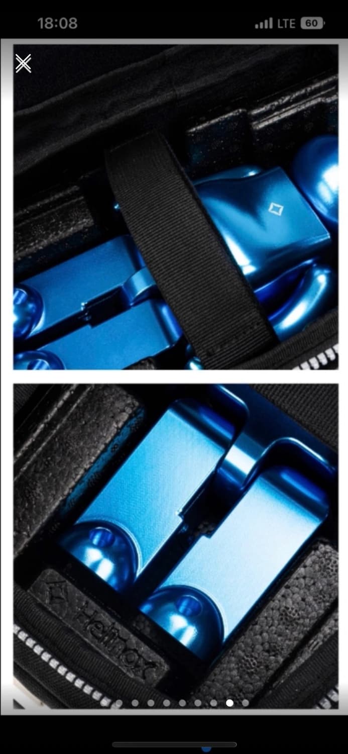 베어브릭X헬리녹스 사이언블루 400% [전 세계 50개 한정] 상품이미지9