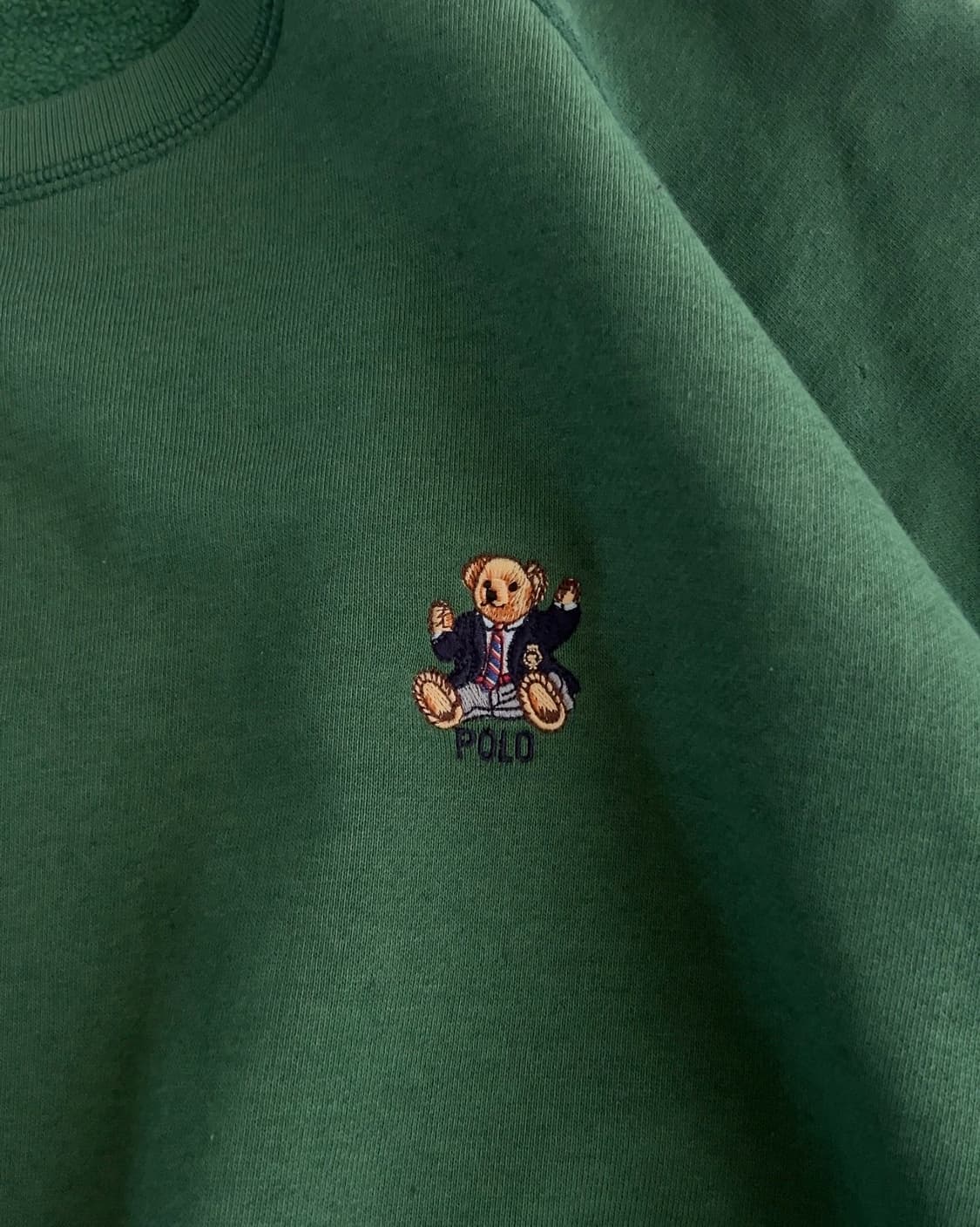 폴로 랄프로렌 90s 싯다운 베어 맨투맨 L 상품이미지4