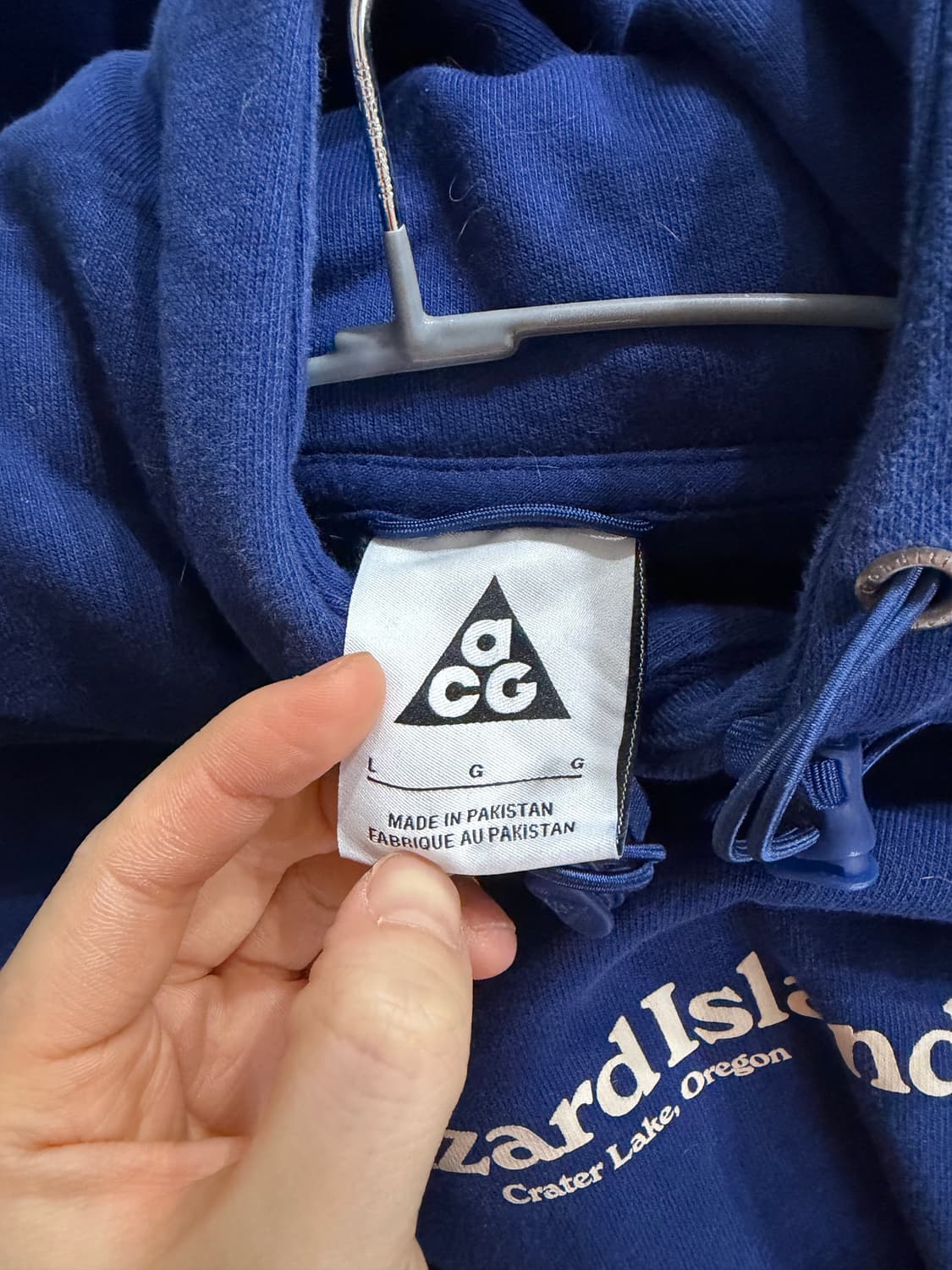 나이키 ACG 위자드 플리스 후디 빈지노 착용 상품이미지4