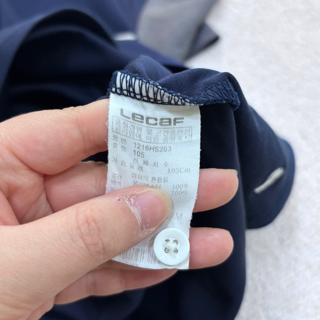 105 르까프 남성 반팔 카라 티셔츠 0428E 상품이미지4