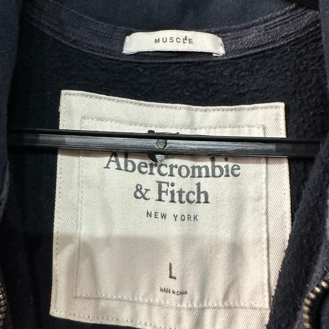 아베크롬비 기모 카라 맨투맨 L 상품이미지3