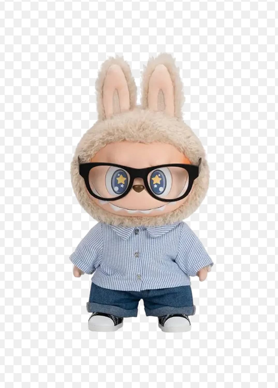라부부(Labubu) 40cm 플립 위드 미 비닐 플러시 인형 상품이미지1