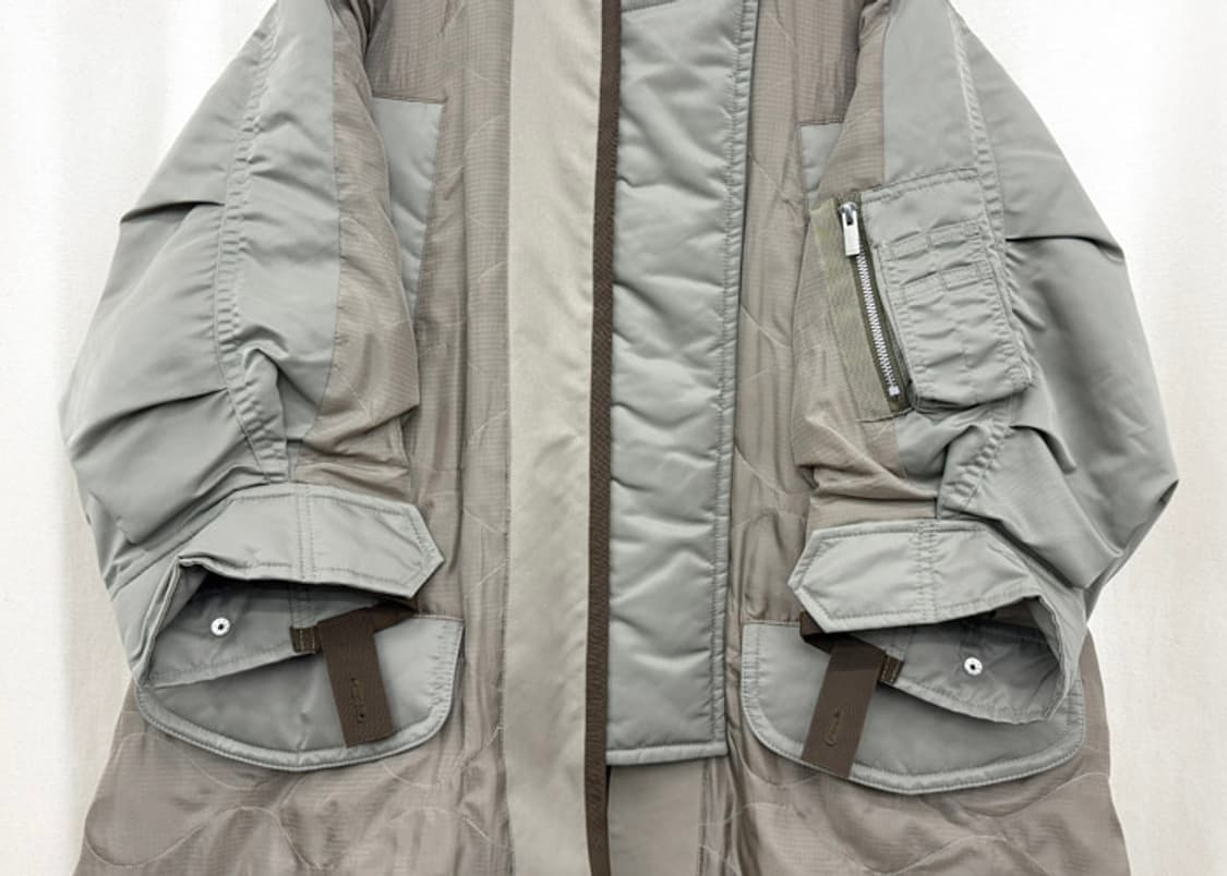 사카이 멀티 패널 나일론 퀼팅 자켓 상품이미지3