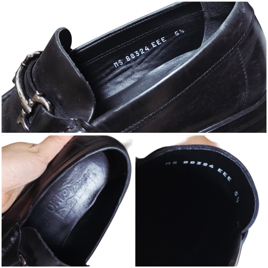 정품   페라가모 로퍼245~250 상품이미지3