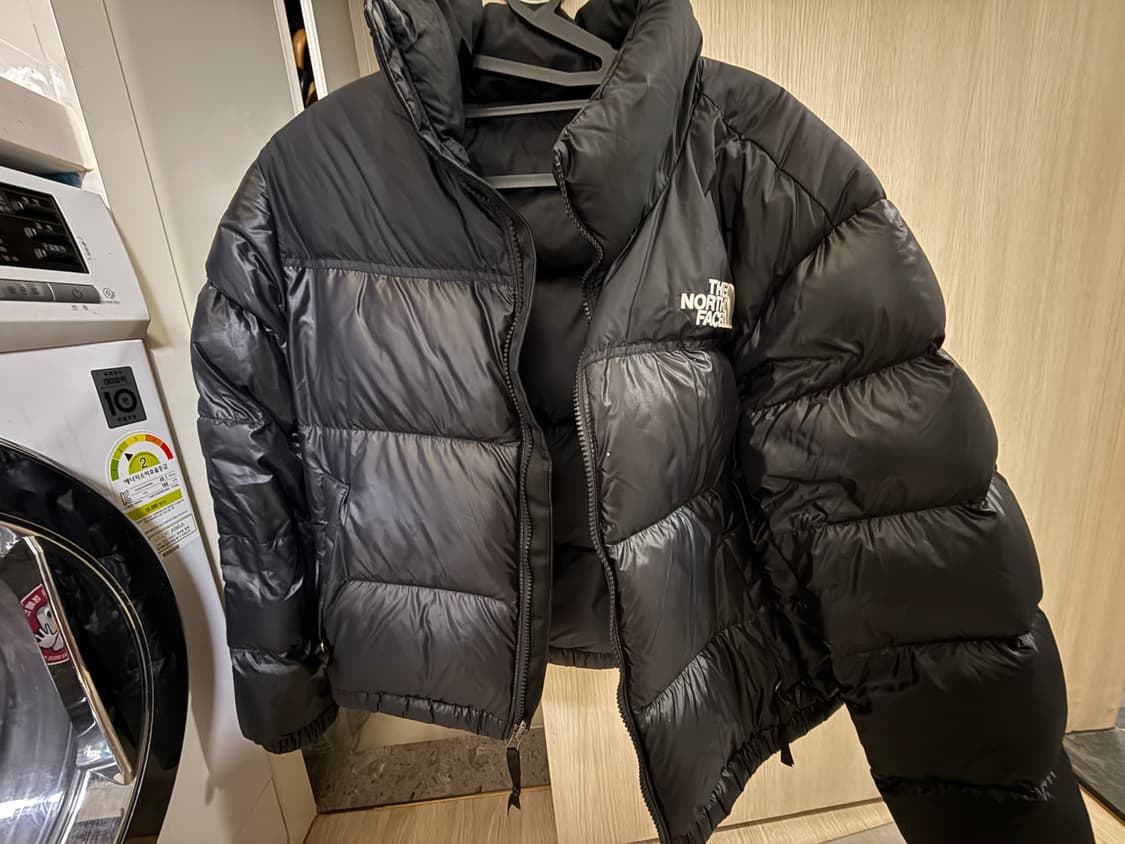 노스페이스 눕시 숏패딩 m 상품이미지1