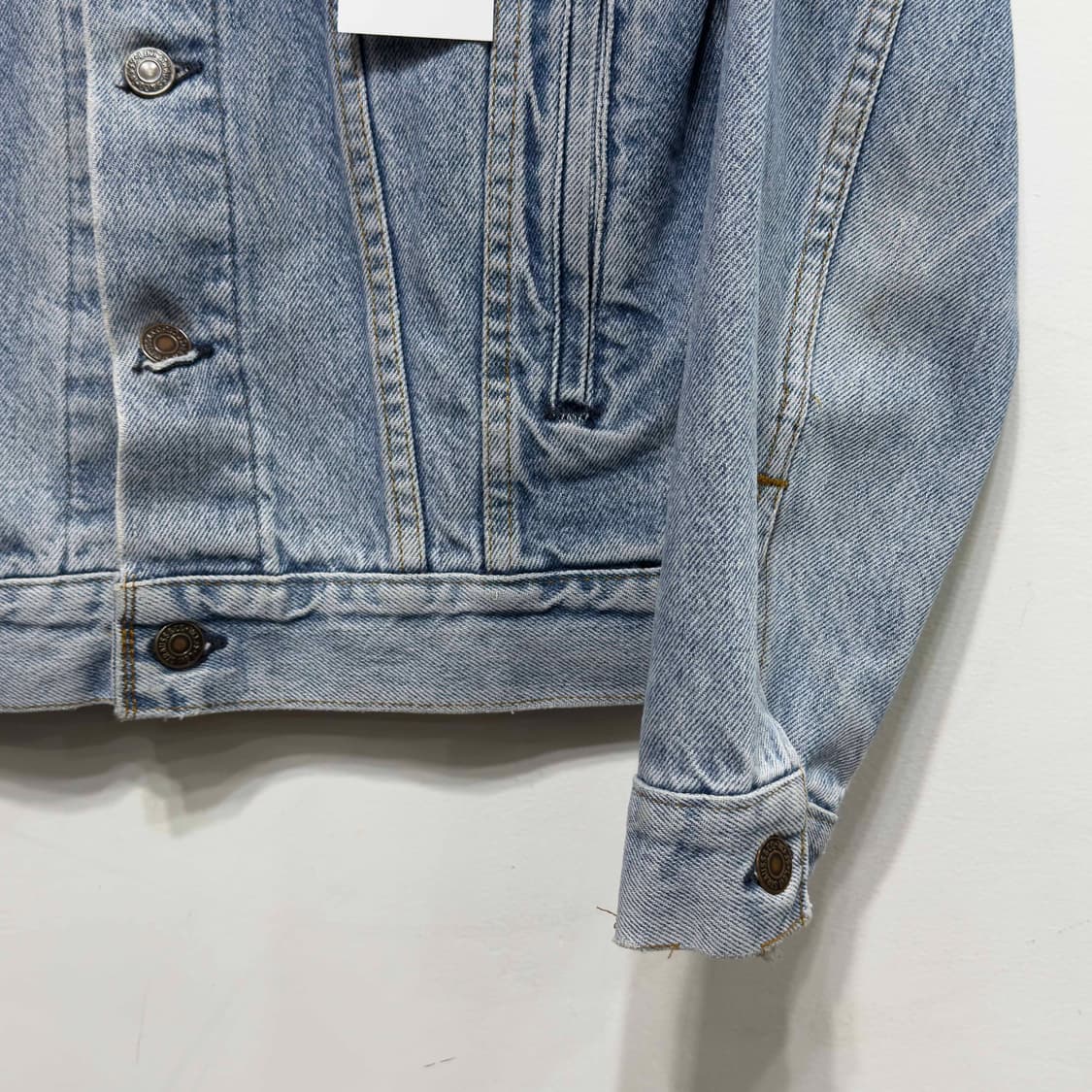 80s 리바이스 데님 자켓 USA 상품이미지3