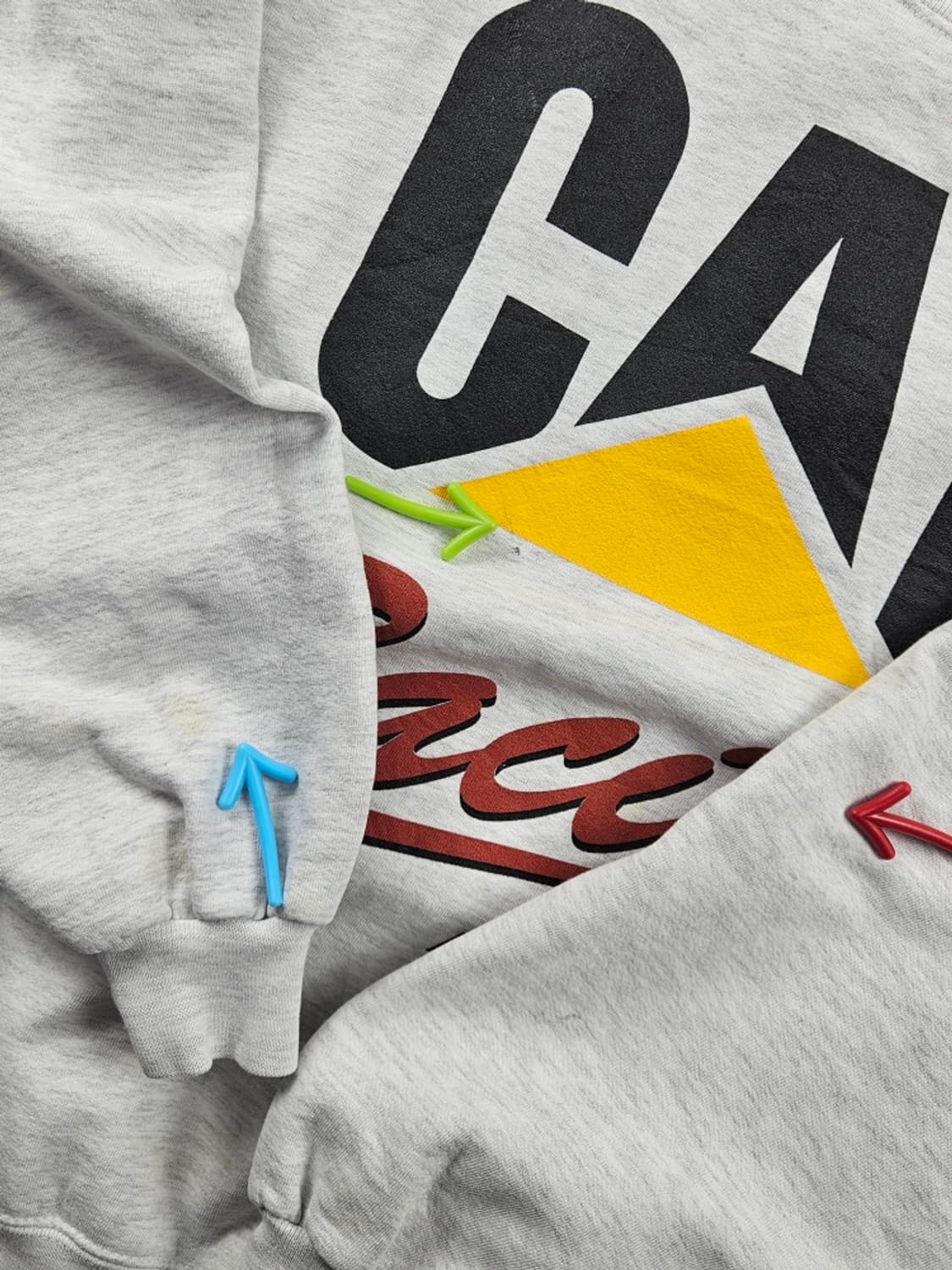 USA 저지스 CAT 레이싱 맨투맨 스웻 셔츠 ( L ) / 10934 상품이미지7