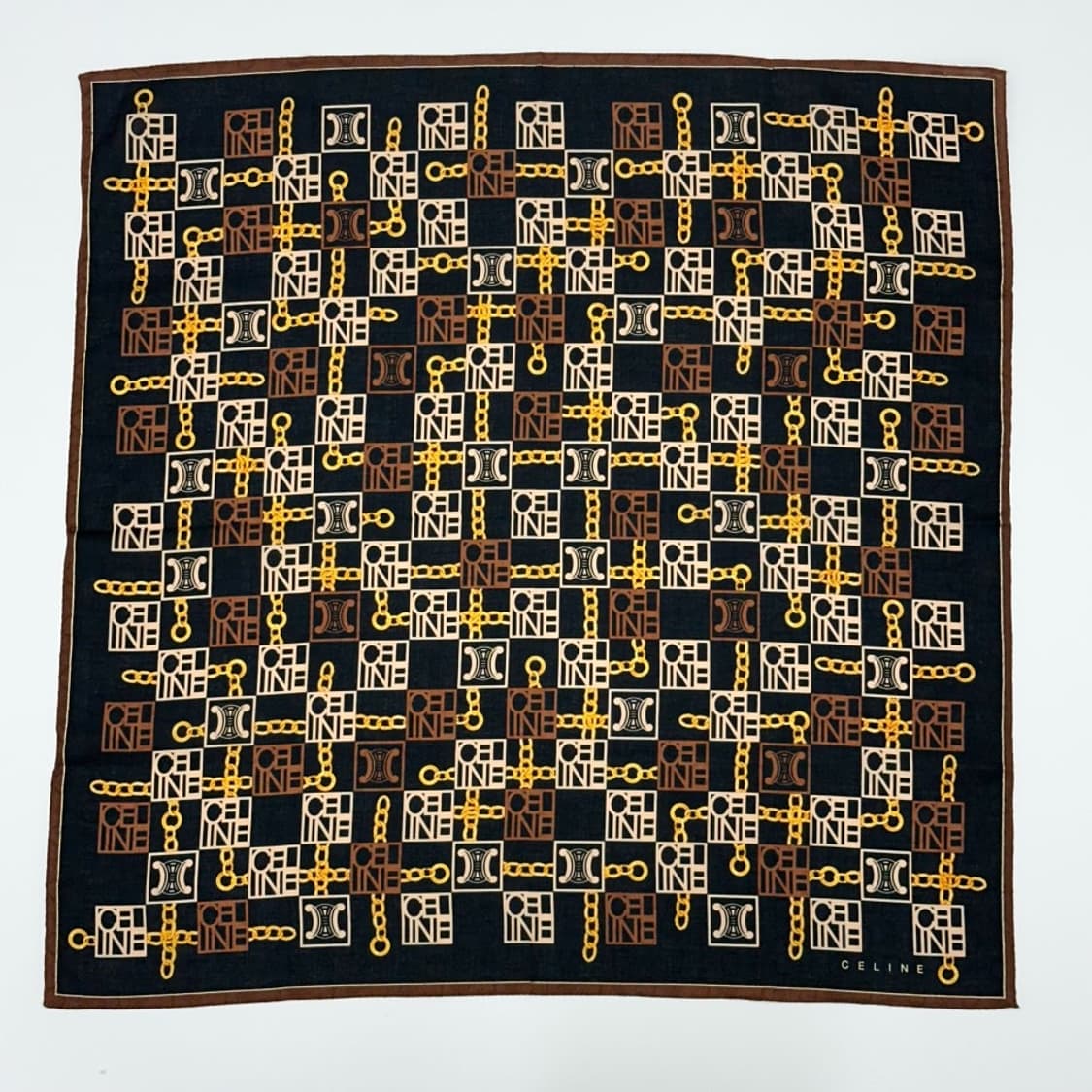 (새상품) celine / 셀린느 쁘띠스카프 손수건 상품이미지3