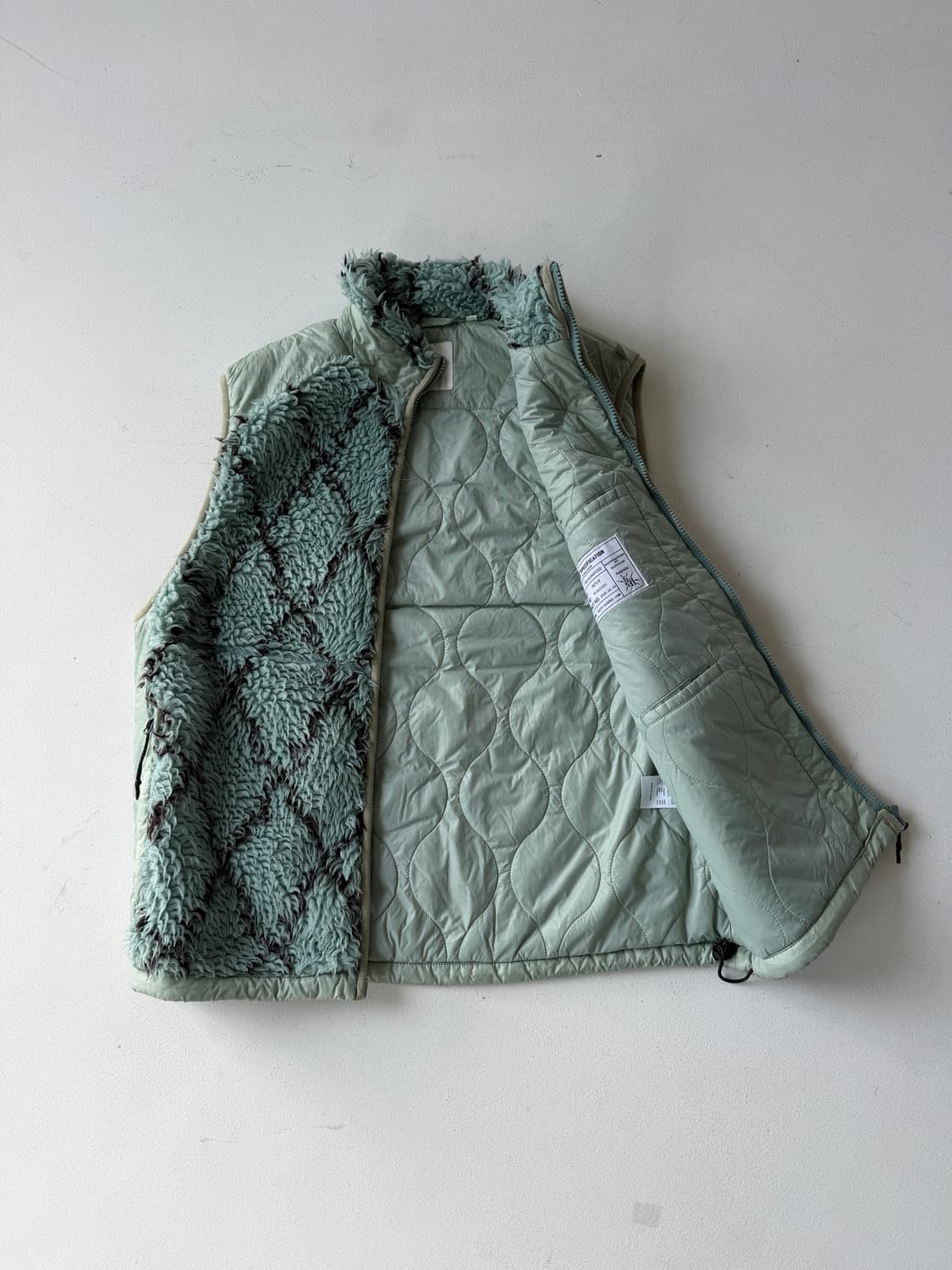 FETCH PRIMALOFT® SHERPA VEST GREEN 상품이미지3