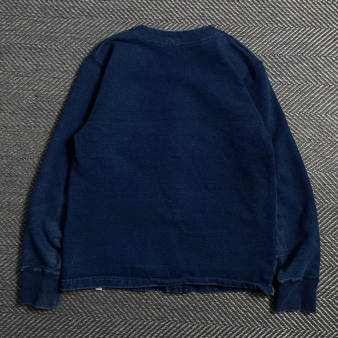 커버낫 인디고 스웨트 가먼트 코튼 가디건o 4702 상품이미지5