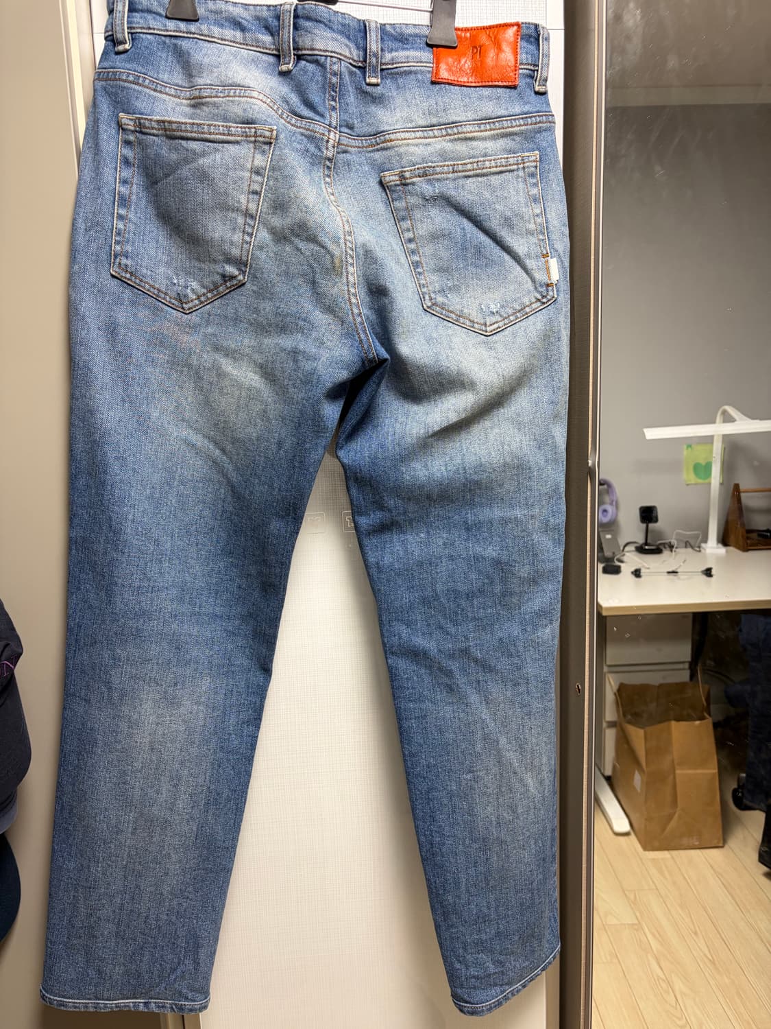 PT Torino 데미지 워싱 데님 청바지 32사이즈 한섬 정식수입품 상품이미지2