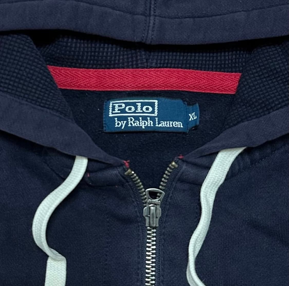 (상태최상!!) 대대장 폴로 빅포니 네이비 후드집업 상품이미지3