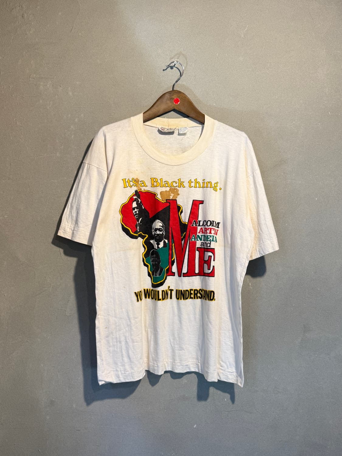 90s 말콤, 마틴, 만델라 부틀렉 티셔츠 L 상품이미지1