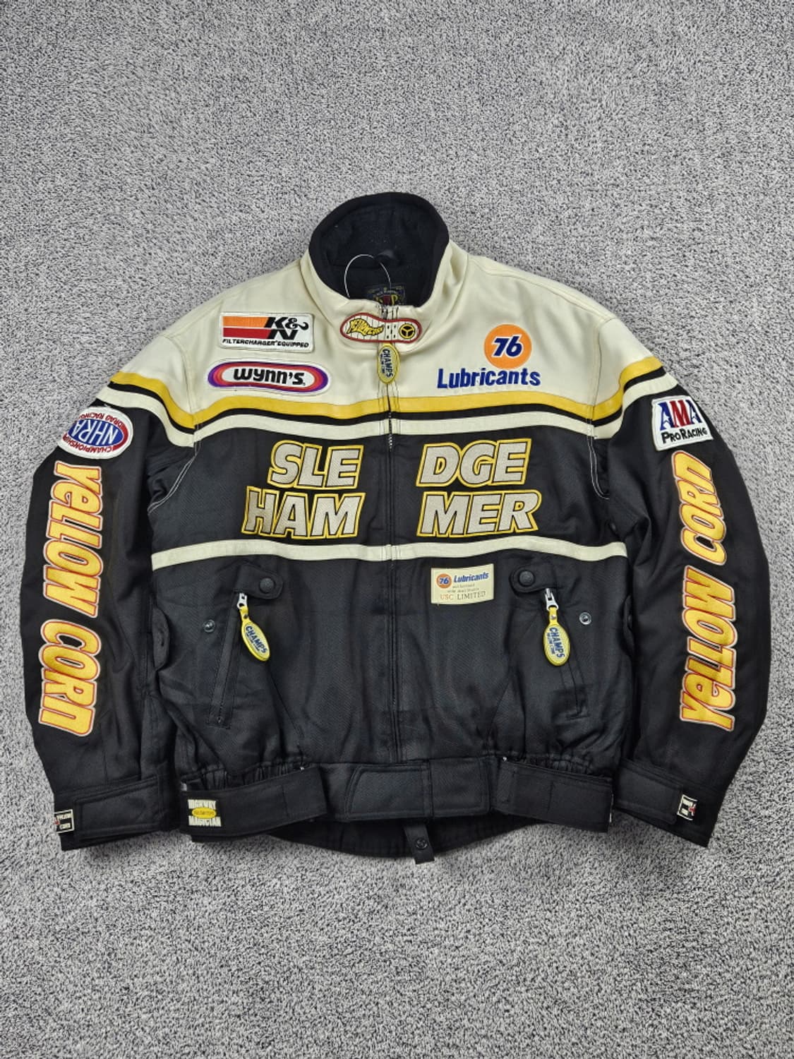 블랙러닝프로젝트 옐로우콘 슬래지해머 레이싱자켓 ( M ) / 10494 상품이미지1