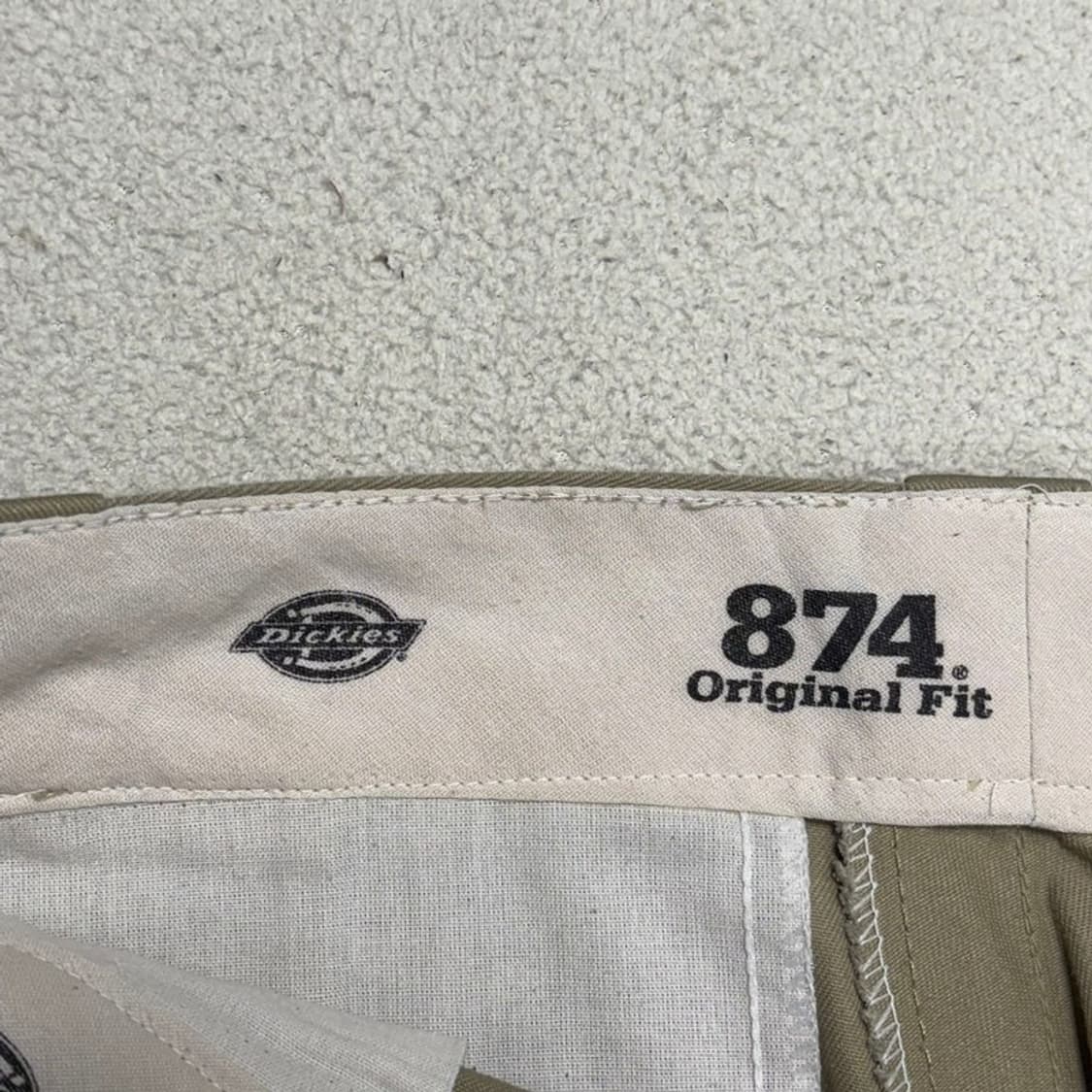 DICKIES 오리지널 874 워크팬츠 베이지 상품이미지4