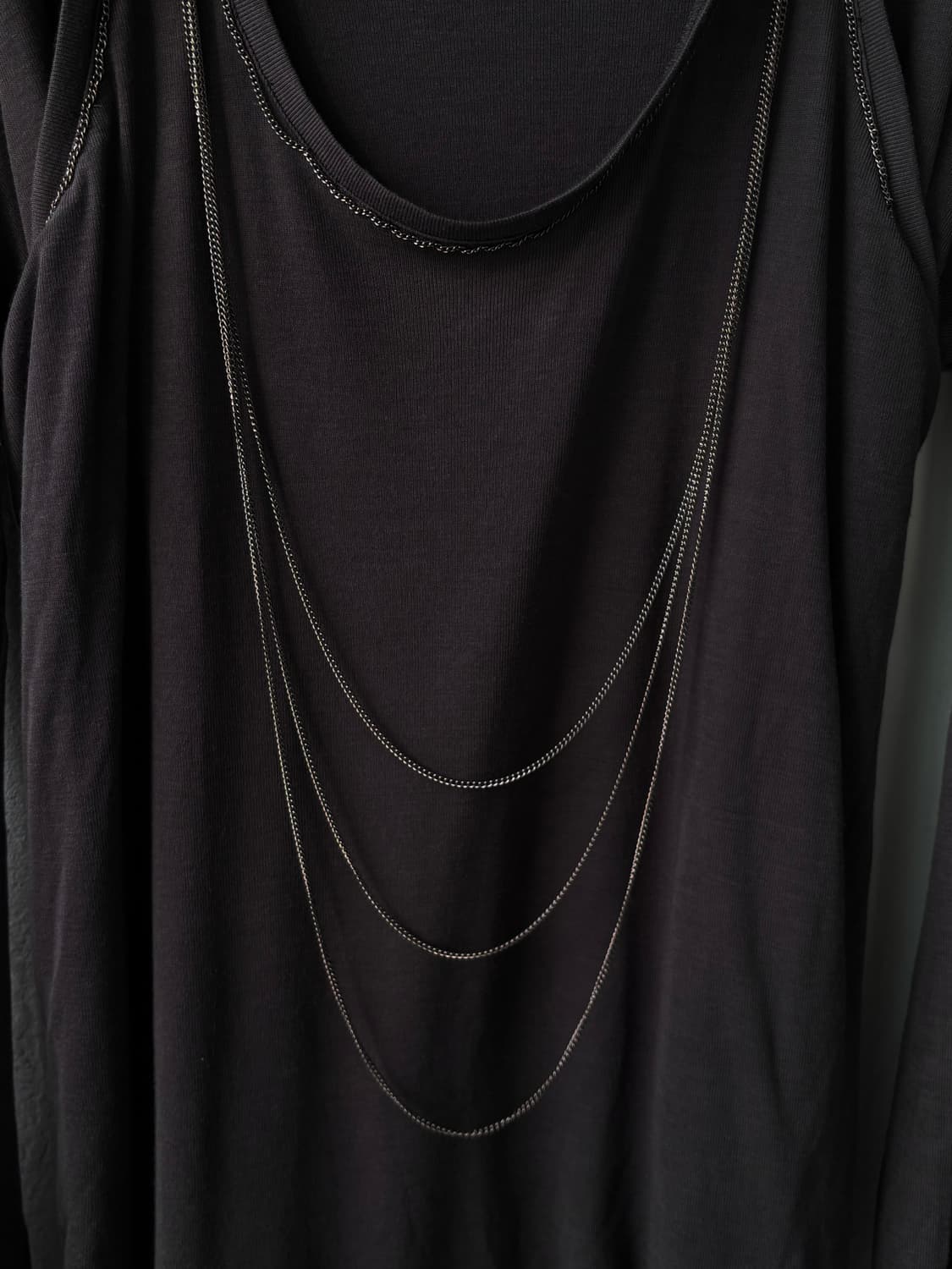 제이디드 런던 더블 레이어드 체인 롱슬리브 상품이미지5