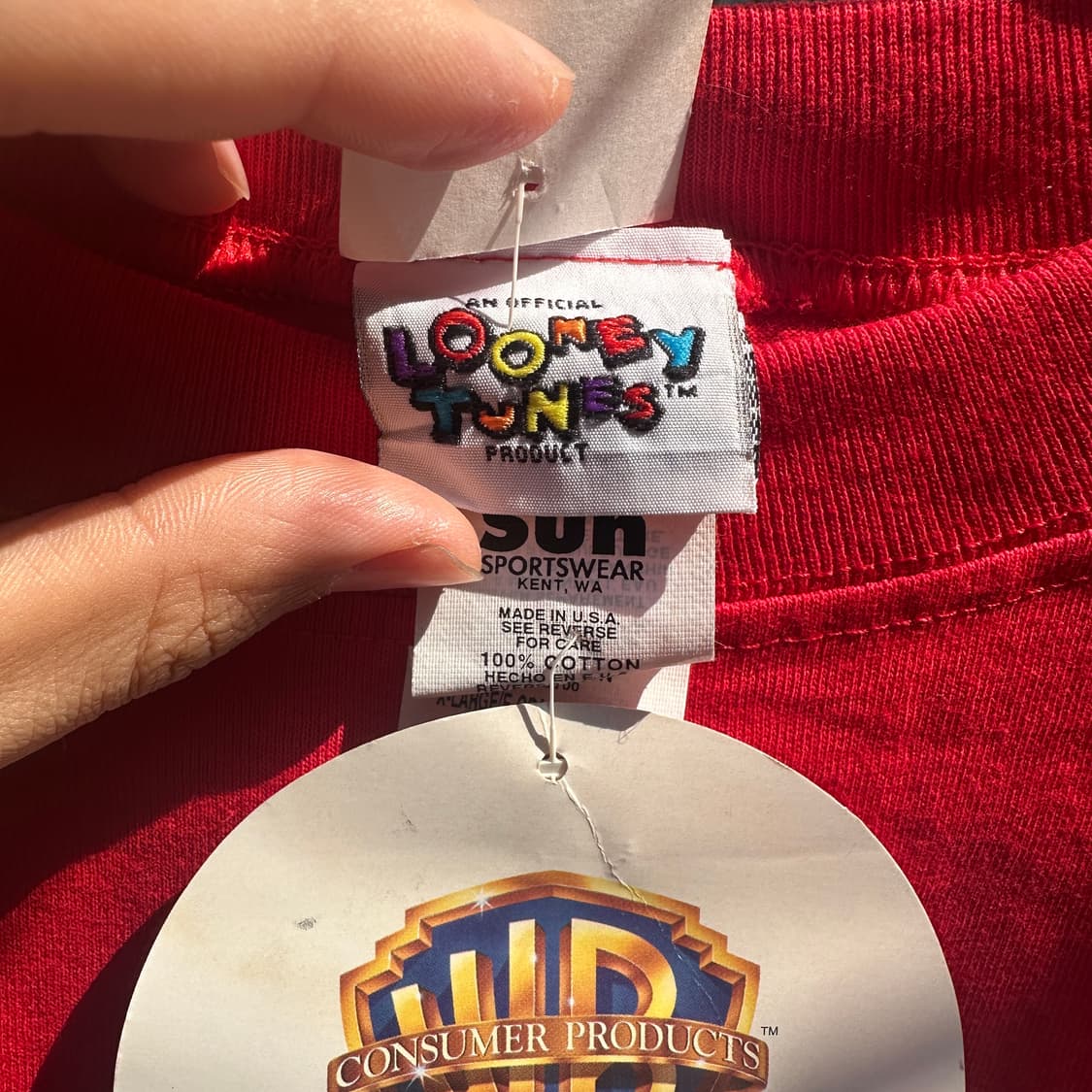 97 made in usa looney tunes taz t shirt 상품이미지6