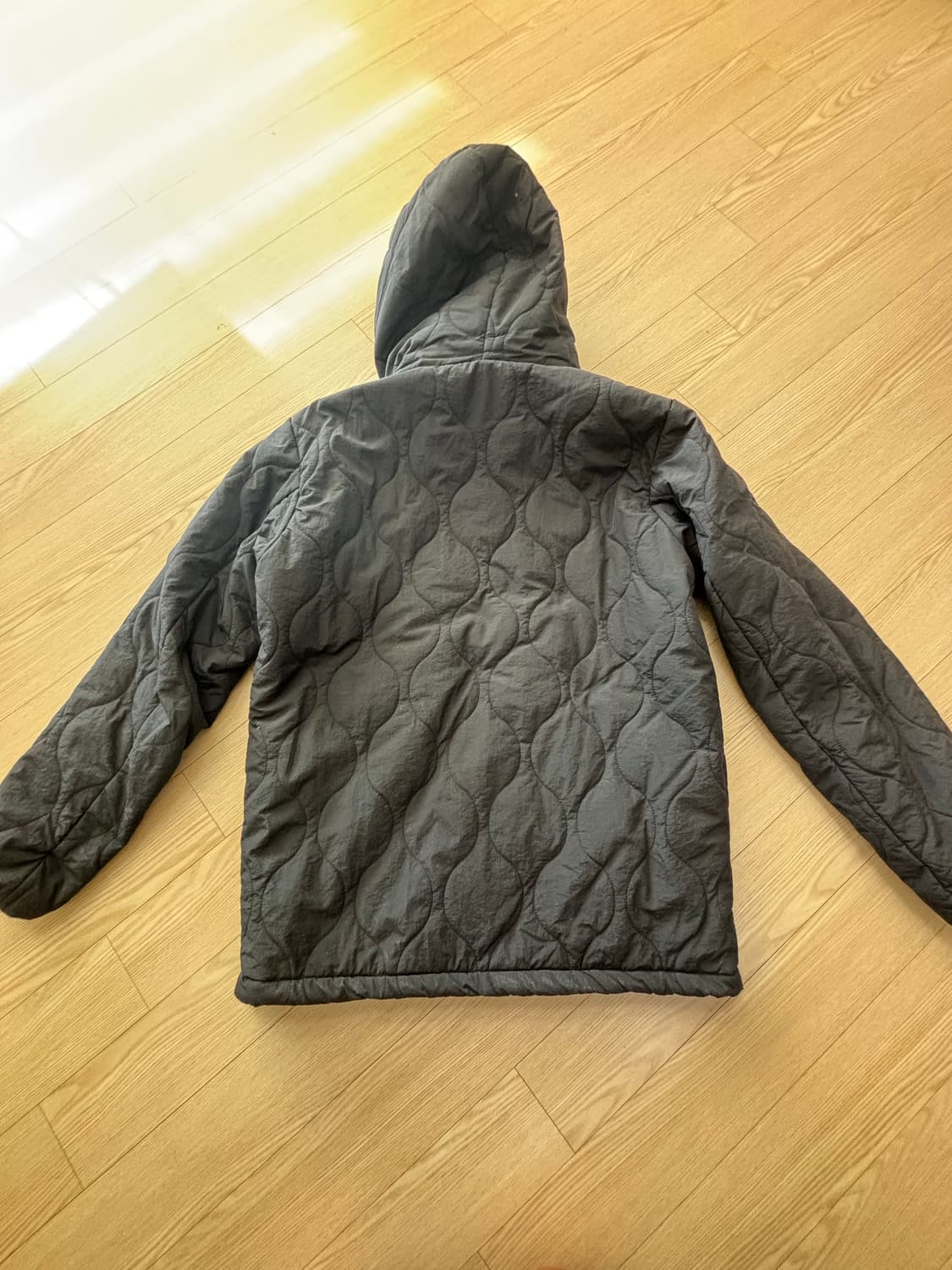 지프 경량패딩 블랙 상품이미지2