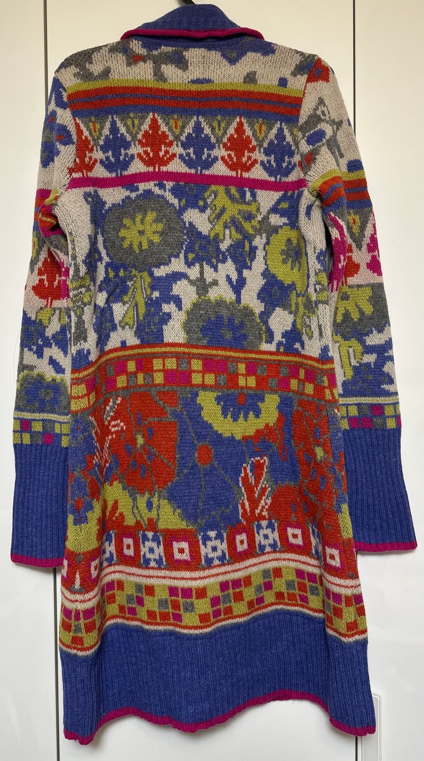 Oilily 오일릴리패턴 울니트 롱 가디건 상품이미지5