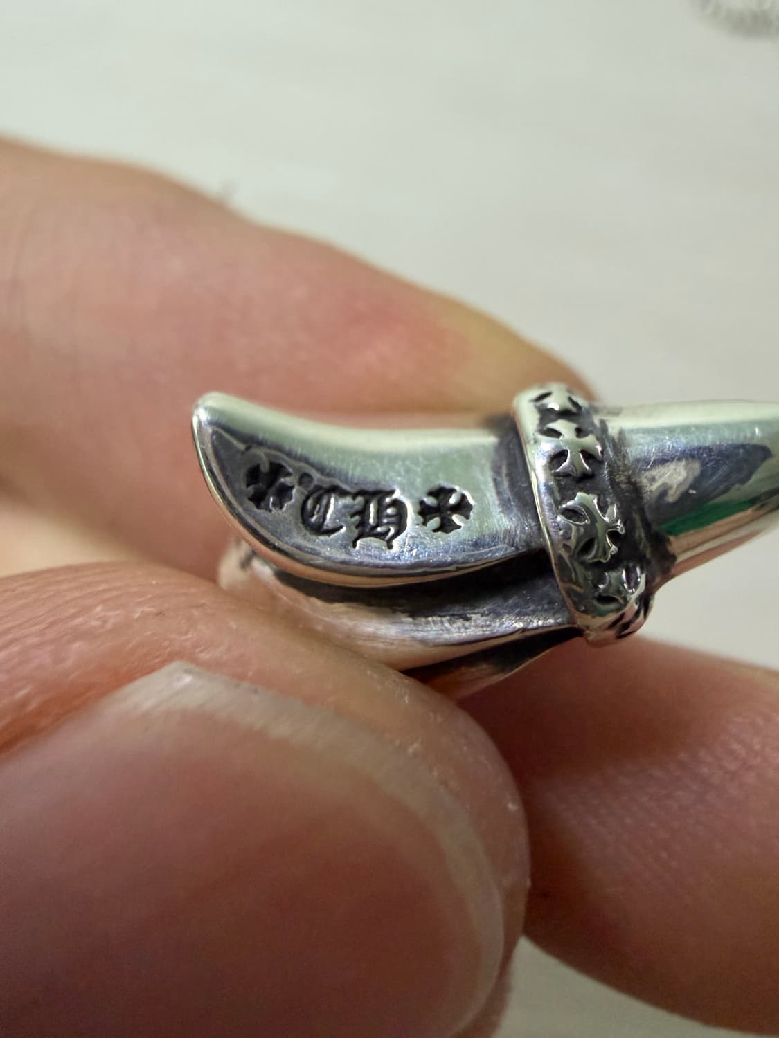 크롬하츠 크로스테일 팬던트 참 상품이미지5