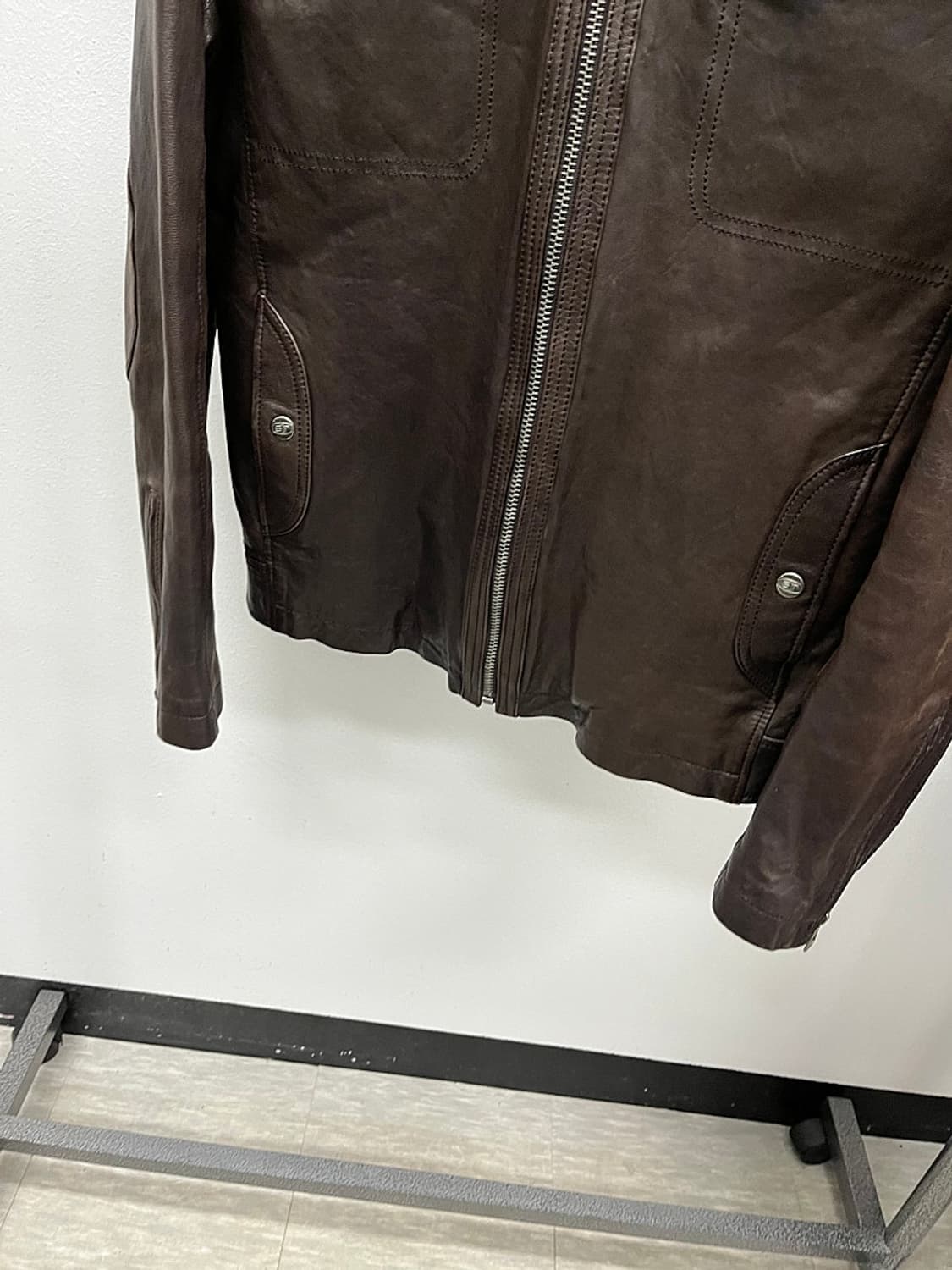 100-105) 시리즈 베지터블 가죽자켓  상품이미지2