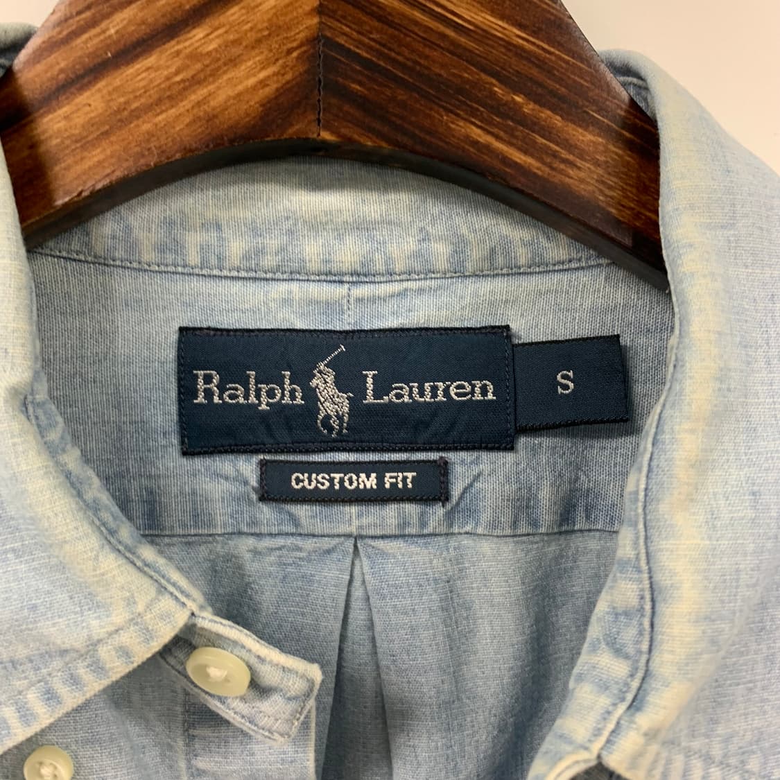 폴로 랄프로렌 신형 데님 샴브레이 셔츠 상품이미지6