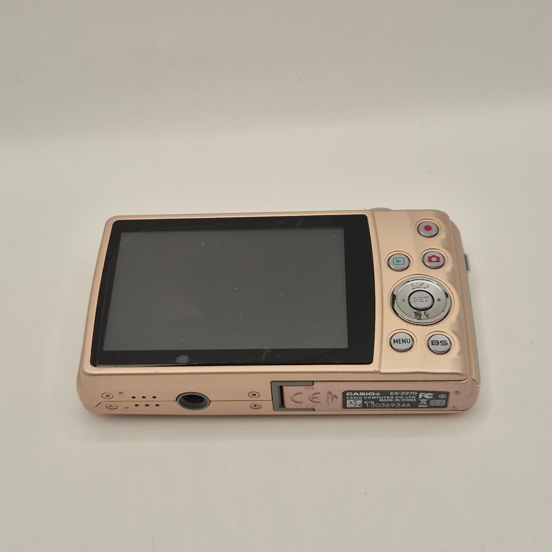 🍑로즈골드🌸박스풀셋💫카시오 EX-Z270 미품✨ 상품이미지9