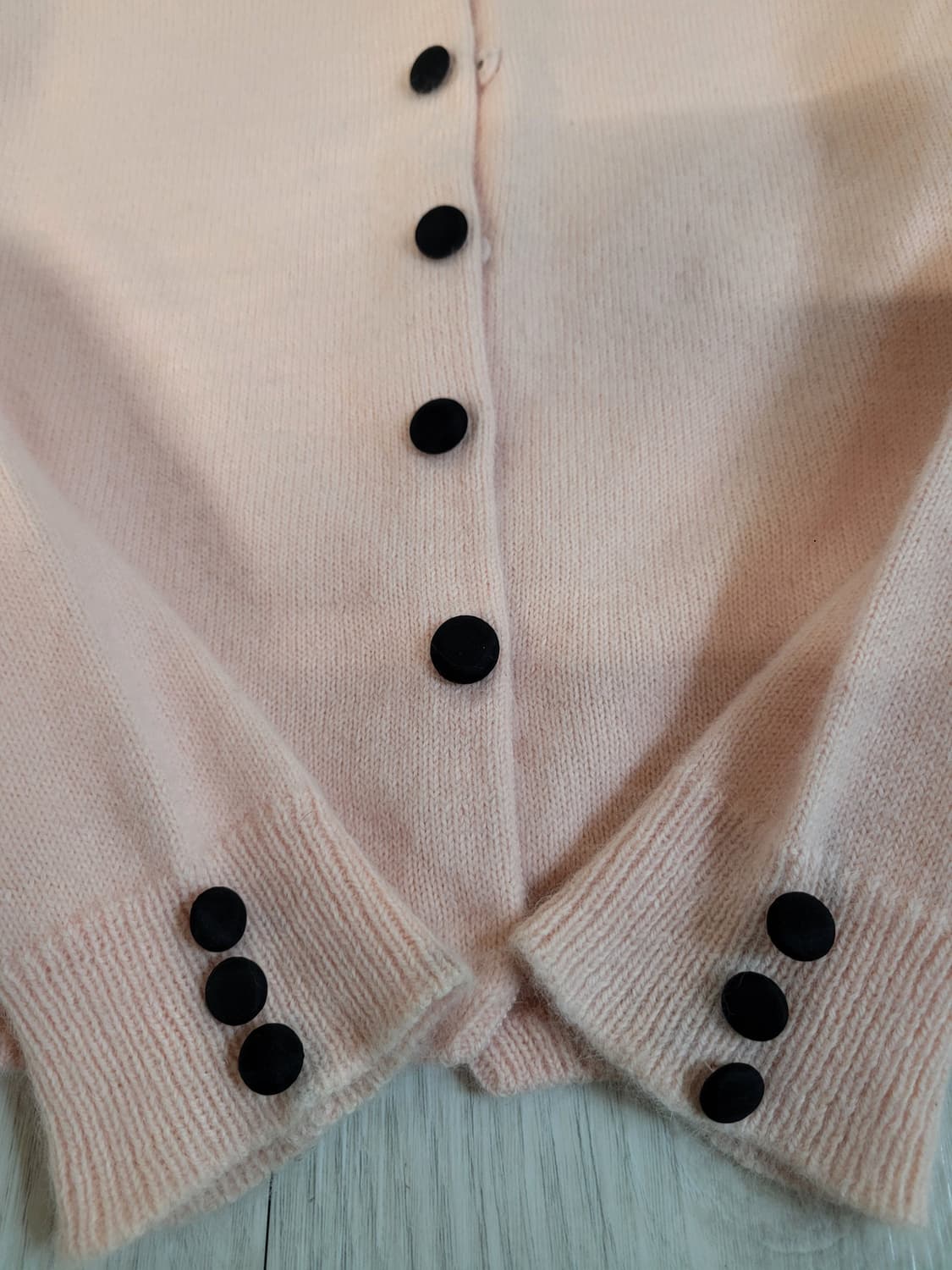 한섬 SJ SJ 울 블렌드 브이넥 가디건 S 상품이미지7