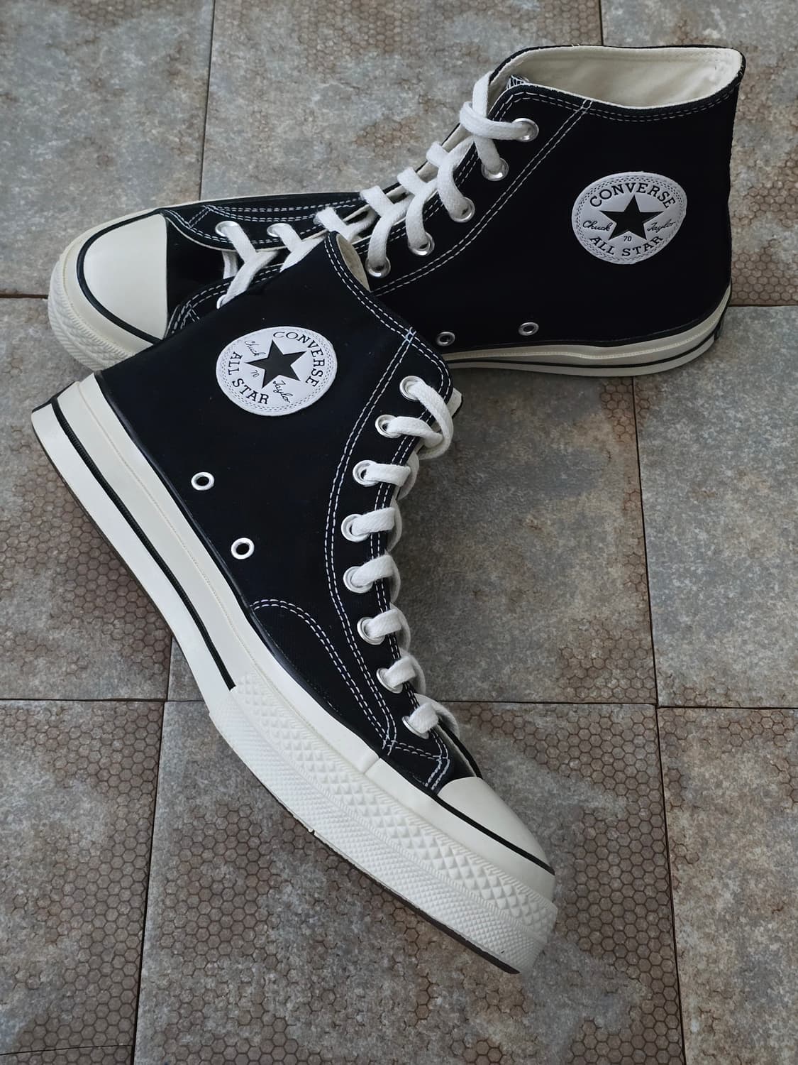 (280)컨버스 척 70 클래식 블랙 하이  상품이미지4