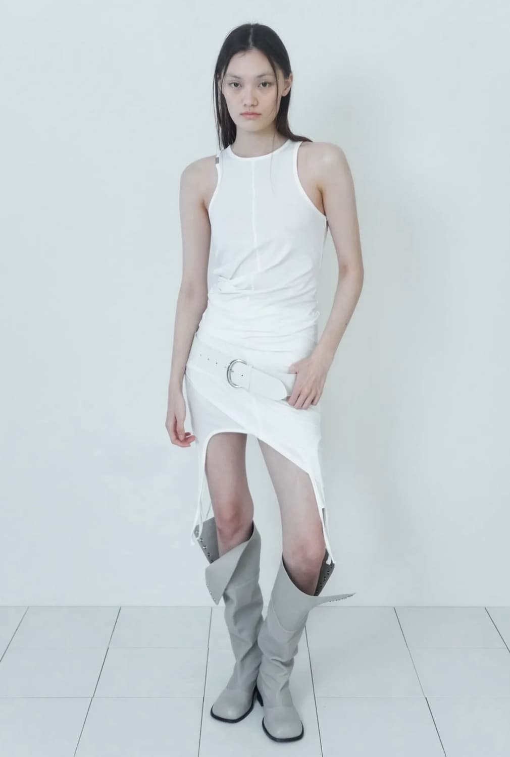 세릭 cerric 웨이브 롱 슬리브리스 상품이미지1