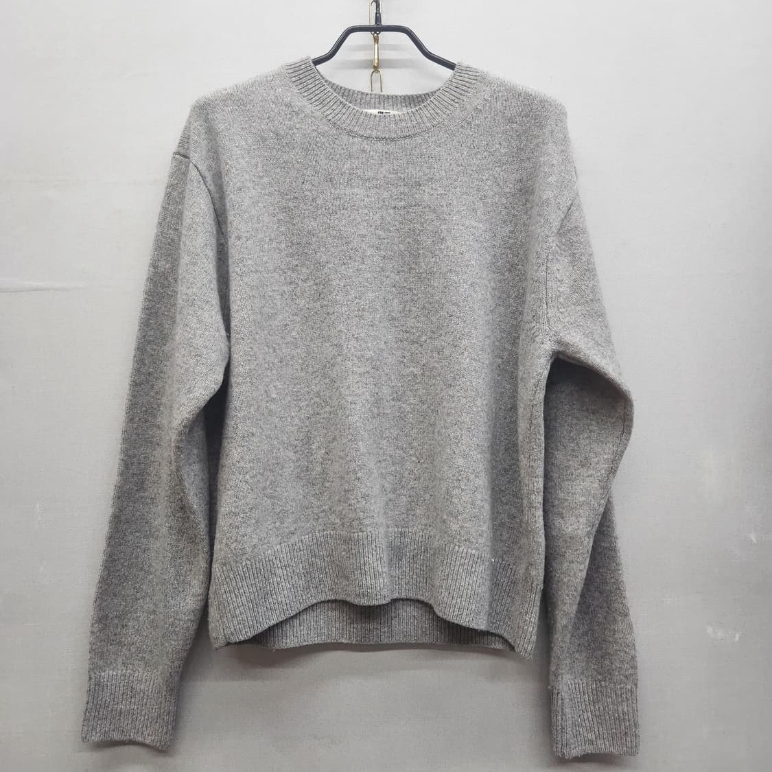 유니클로 그레이 니트(모) L(남여공용) 상품이미지1