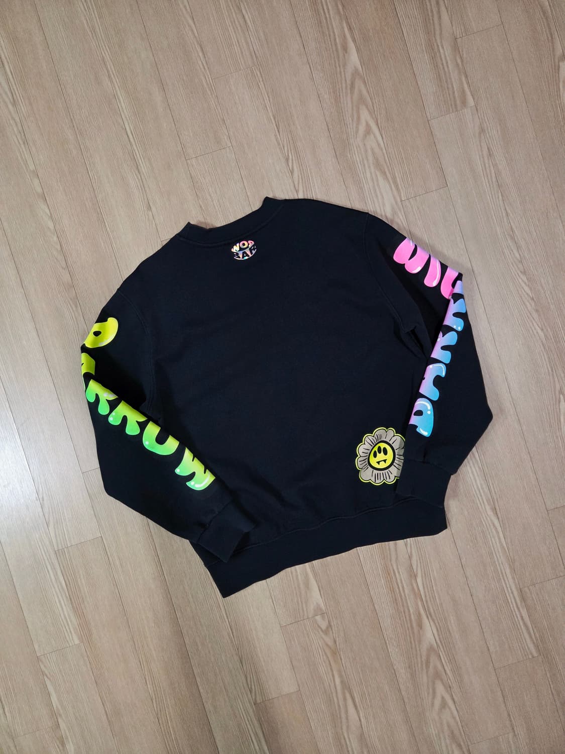 BARROW 블랙 프린트 맨투맨 티셔츠 상품이미지6