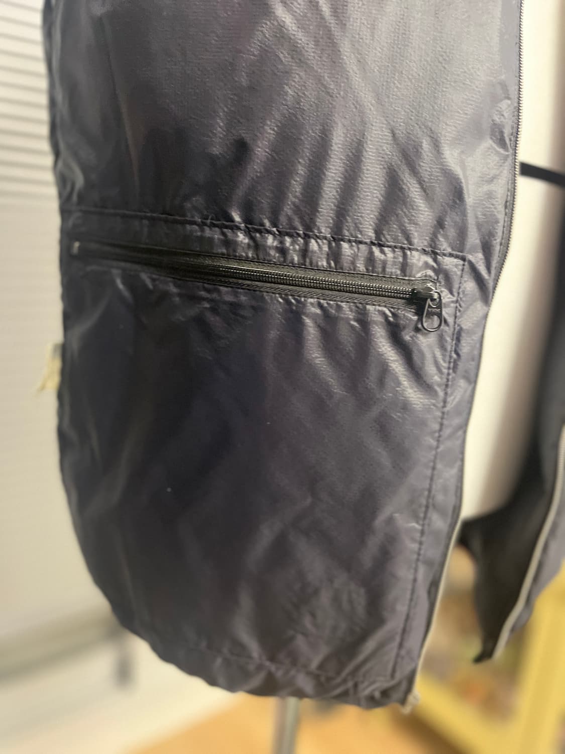 VISVIM 올드비즈빔 올블랙 투톤 레더믹스 패딩베스트 L 상품이미지10