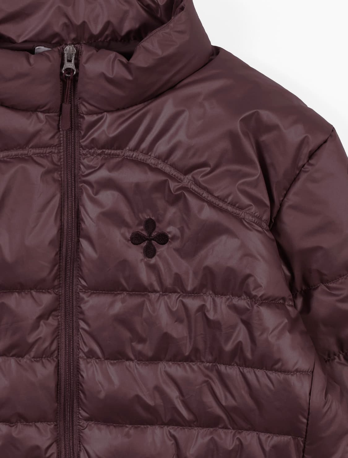 Kaifai Lumpy Puffer Jacket (Burgundy) 상품이미지3