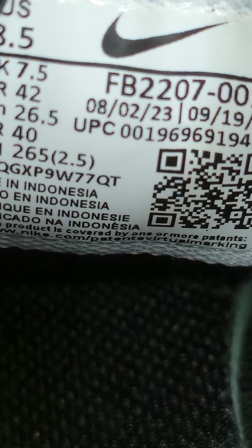 나이키 미착용 265mm-  레볼루션 7 헬스 운동화 런닝화 상품이미지7