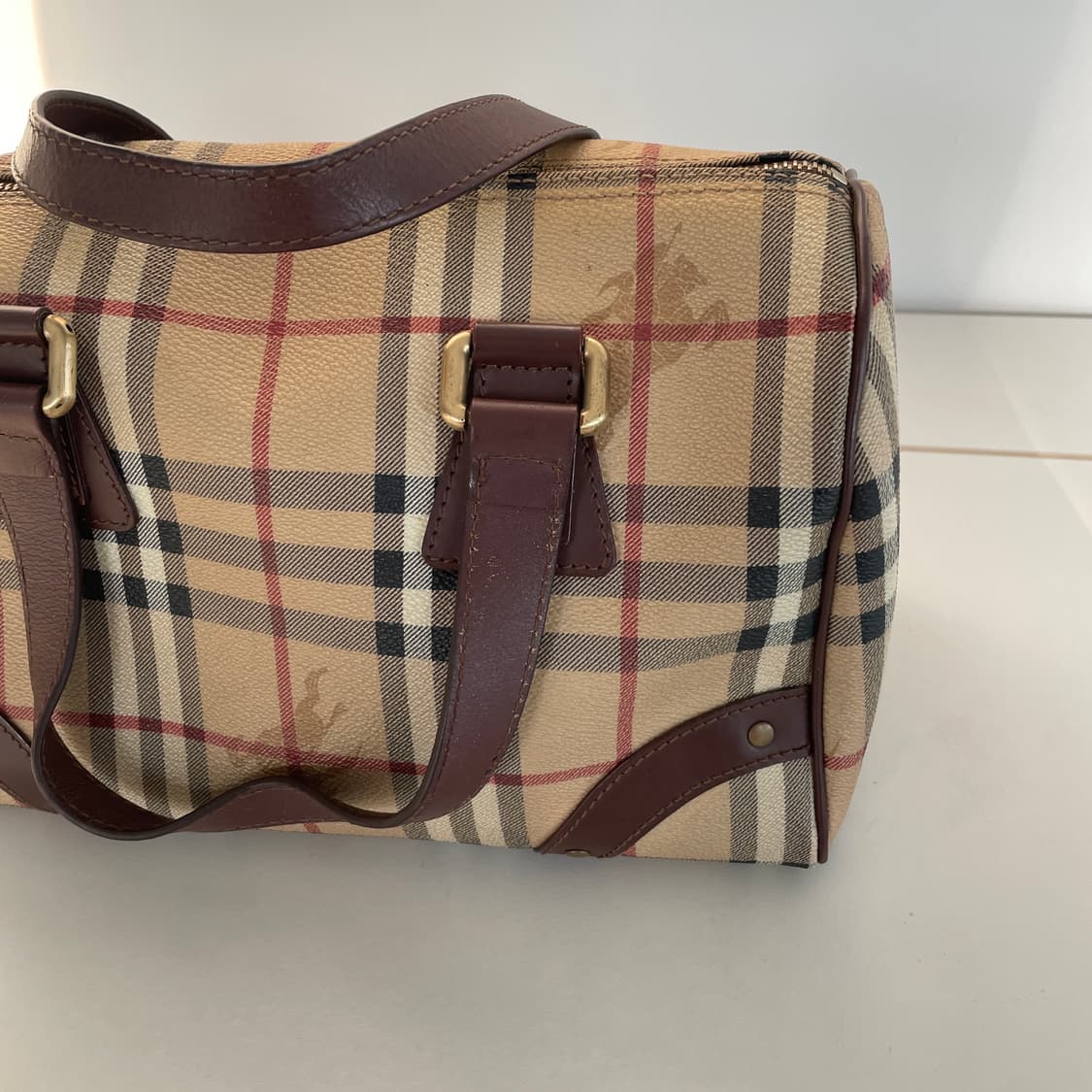 버버리 노바 체크 토트백 상품이미지3